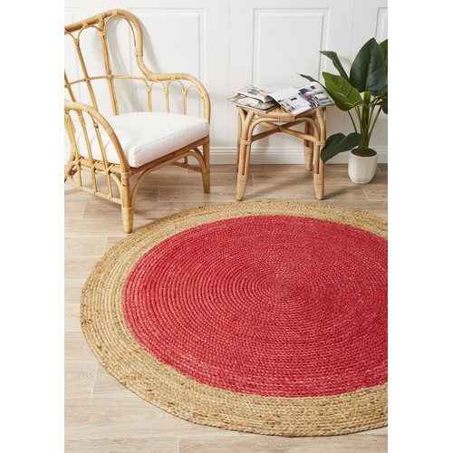 Jute Natural Cherry Rug