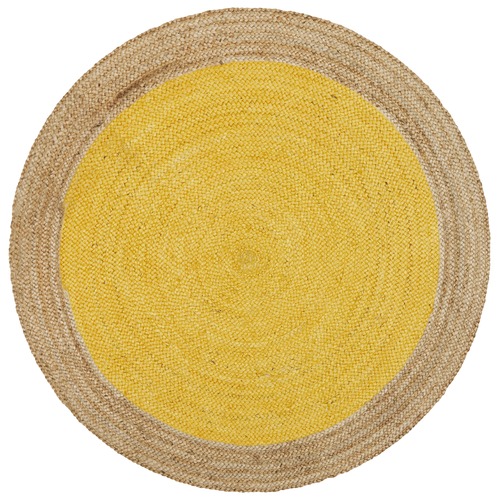 Network Jute Natural Yellow Rug & Reviews Temple & ster