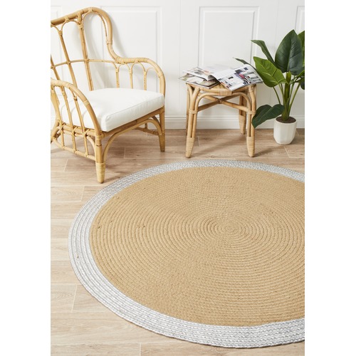 Network Milano Metallic Silver and Natural Jute Rug & Reviews Temple