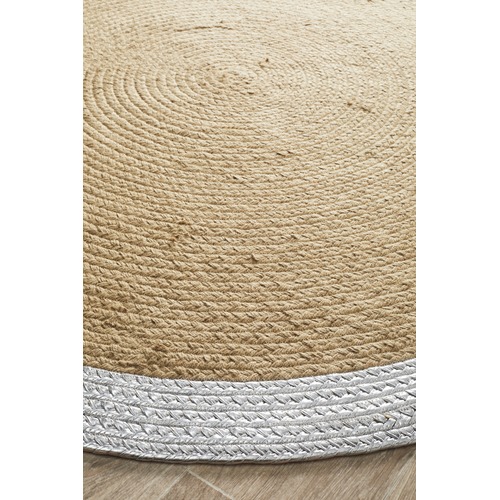 Network Milano Metallic Silver and Natural Jute Rug & Reviews Temple