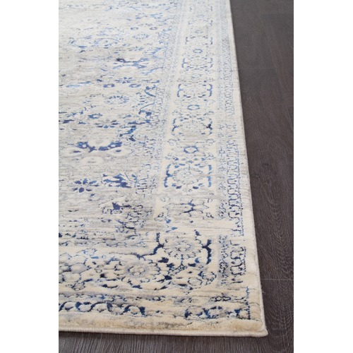 Network Rugs Blue Power Loomed Rug