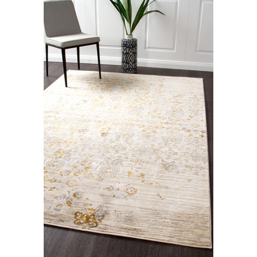 Network Rugs Gold Power Loomed Rug