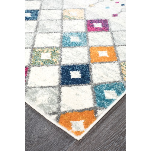 Anzali Colourful Power Loomed Modern Rug