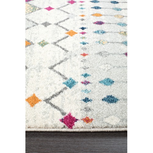 Anzali Colourful Power Loomed Modern Rug