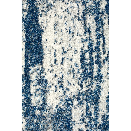 Arjan Navy Power Loomed Modern Rug