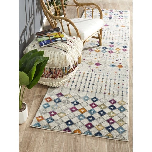 Anzali Colourful Power Loomed Modern Runner