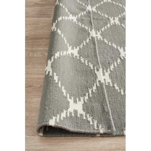 Femi Flat Weave Wool Kilim Rug