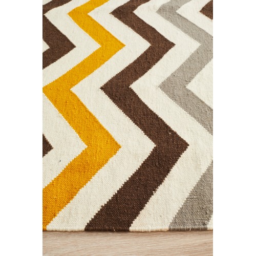 Flat Weave Design Rug