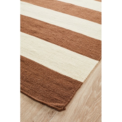 Stripe Flat Weave Rug