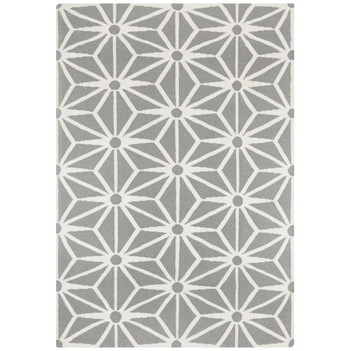 Dandelion Flat Weave Rug Grey