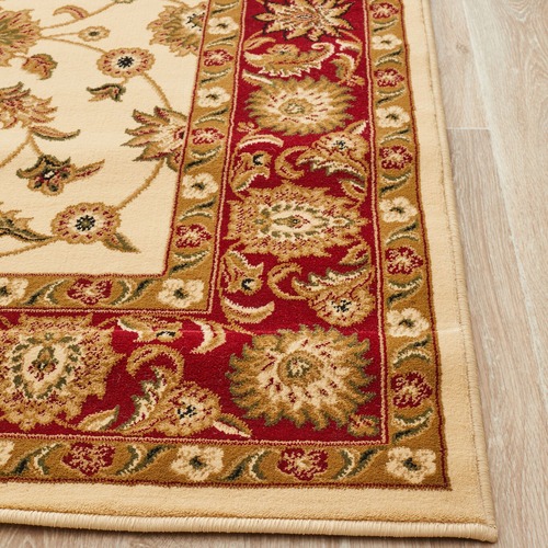 Classic-Ivory-with-Red-Border-Traditional-Rug-SYD-1-IR