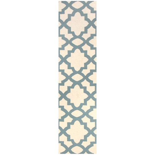 Ksathra-Trellis-Flat-Weave-Wool-Rug-NOM-17-BLUE