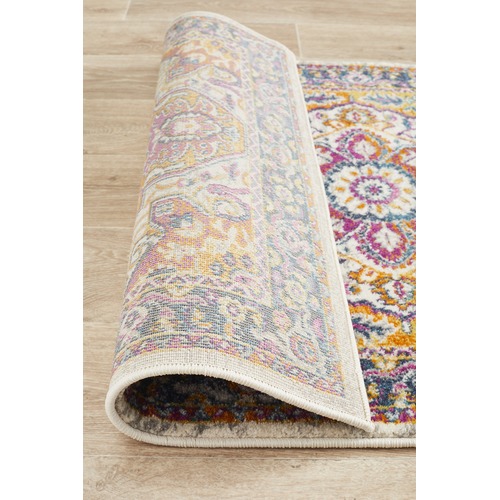 Multi-coloured Rust Florette Vintage Look Runner