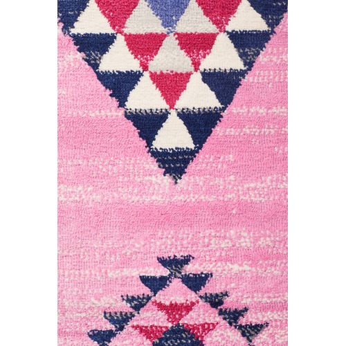 Network Pink Boho Geometric Rug Temple & ster