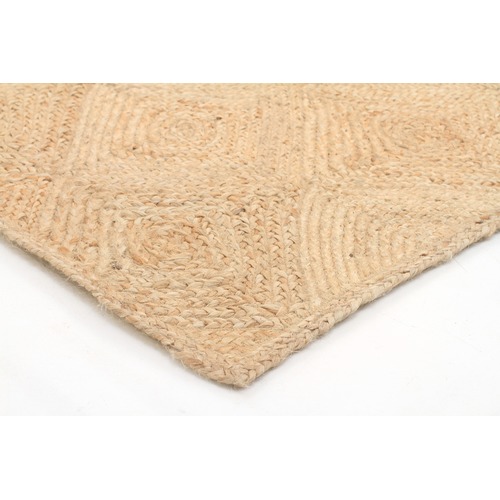Network Natural Coastal Hand Braided Flat Woven Jute Rug | Temple & Webster
