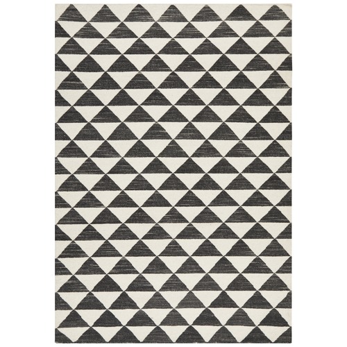 Network Grey Scandi Hand Woven Wool Blend Rug & Reviews Temple & ster