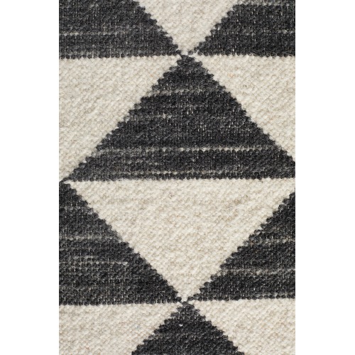 Network Grey Scandi Hand Woven Wool Blend Rug & Reviews Temple & ster