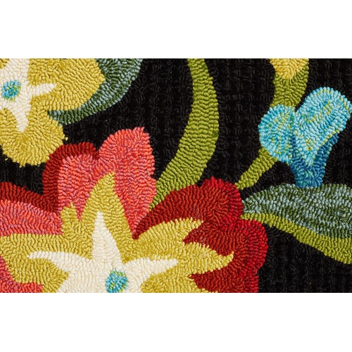 Dori-Black-and-Tropical-Hand-Tufted-Indoor-Outdoor-Rug