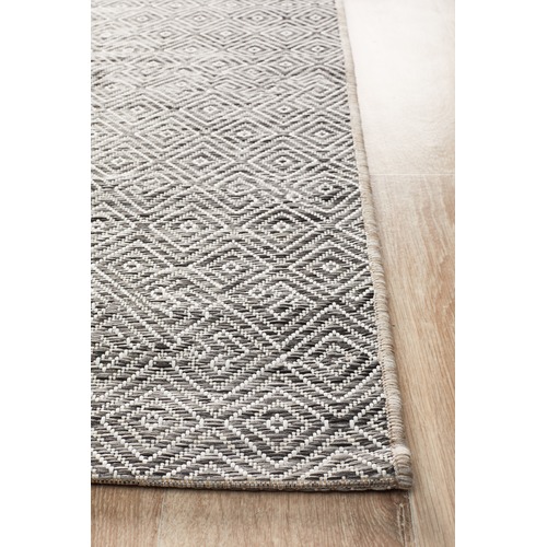 Charcoal-Grey-Diamond-Flat-Woven-Indoor-Outdoor-Rug-TER-5500-GRY