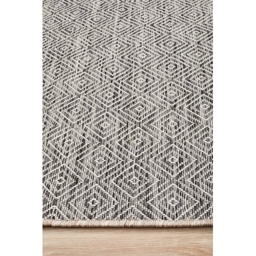 Charcoal-Grey-Diamond-Flat-Woven-Indoor-Outdoor-Rug-TER-5500-GRY
