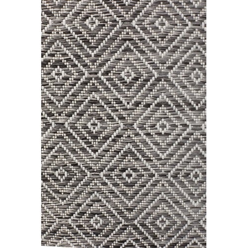 Charcoal-Grey-Diamond-Flat-Woven-Indoor-Outdoor-Rug-TER-5500-GRY