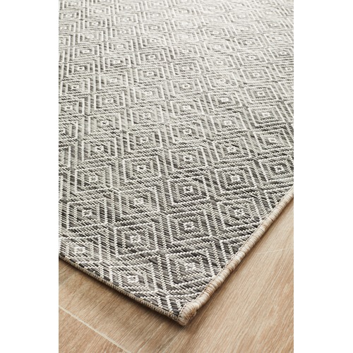 Charcoal-Grey-Diamond-Flat-Woven-Indoor-Outdoor-Rug-TER-5500-GRY