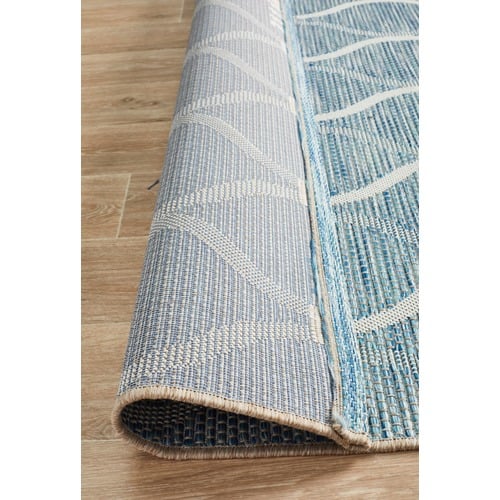 Blue-and-Natural-Trellis-Flat-Woven-Indoor-Outdoor-Rug-TER-5501-BLU