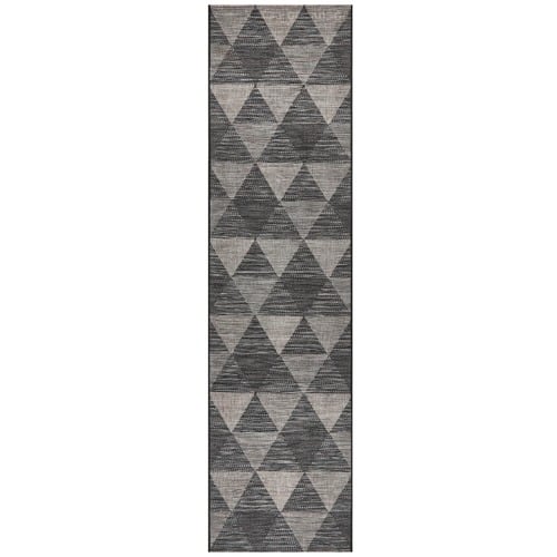 Black-and-Natural-Triangles-Flat-Woven-Indoor-Outdoor-Rug-TER-5503-BLK