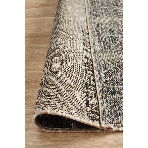 Black-and-Natural-Art-Deco-Flat-Woven-Indoor-Outdoor-Rug-TER-5502-BLK
