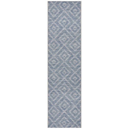 Blue-and-Natural-Diamonds-Flat-Woven-Indoor-Outdoor-Rug-TER-5504-BLU