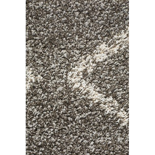 Pebble Grey Buchra Fringed Rug