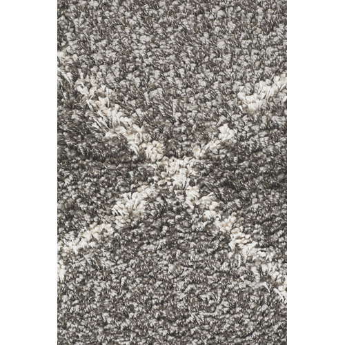 Pebble Grey Nahla Fringed Rug
