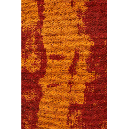 Paprika Matisse Jacquard Cotton & Chenille Rug