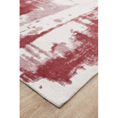 Rose Matisse Jacquard Cotton & Chenille Rug