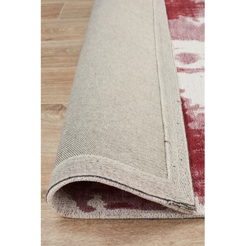 Rose Matisse Jacquard Cotton & Chenille Rug