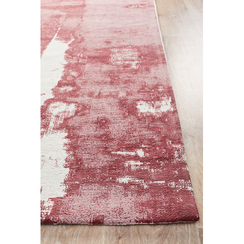Rose Matisse Jacquard Cotton & Chenille Rug