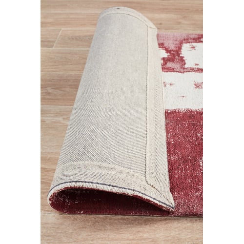 Rose Matisse Jacquard Cotton & Chenille Rug