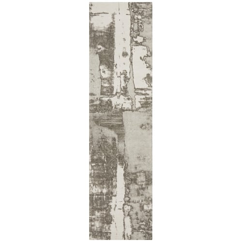 Silver Matisse Jacquard Cotton & Chenille Rug