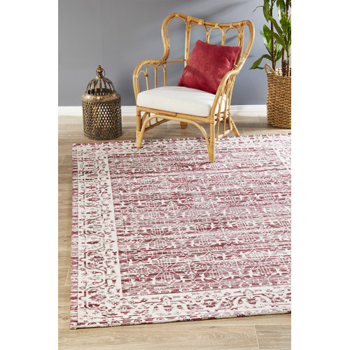 Rose Duchamps Jacquard Cotton & Chenille Rug