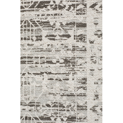 Silver Duchamps Jacquard Cotton & Chenille Rug