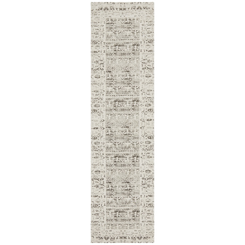 Silver Duchamps Jacquard Cotton & Chenille Rug