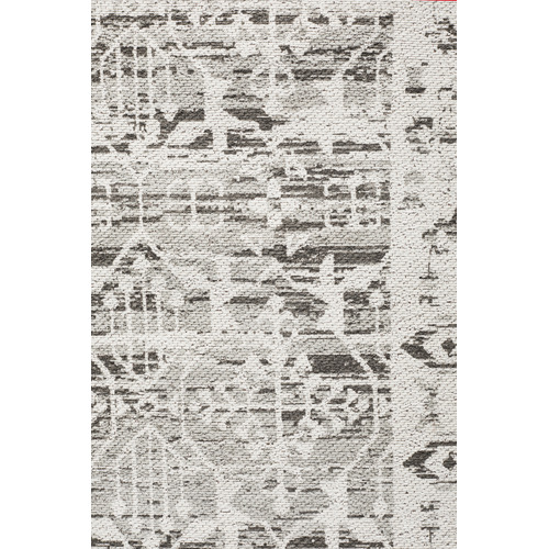 Silver Duchamps Jacquard Cotton & Chenille Rug