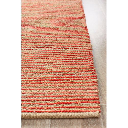 Pastel Rumbaua Jute & Cotton Chenille Flat Weave Rug