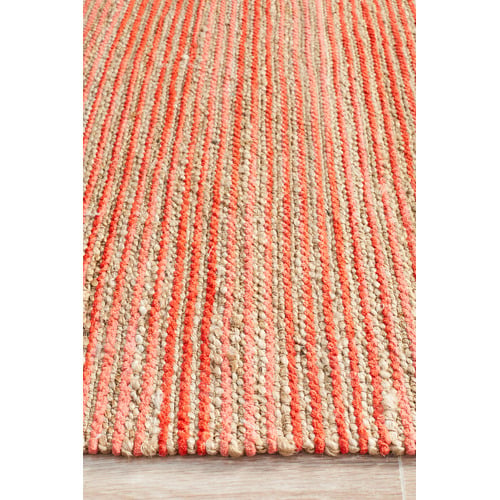 Pastel Rumbaua Jute & Cotton Chenille Flat Weave Rug