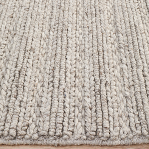 Silver Astrid Hand Woven Rug