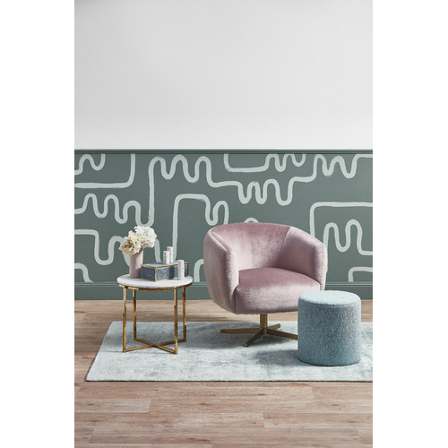 Network Turquoise Blue Luxe Modern Distressed Rug & Reviews Temple