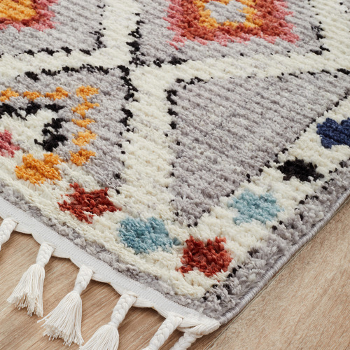 Network Grey Plush Moroccan Rug & Reviews Temple & ster