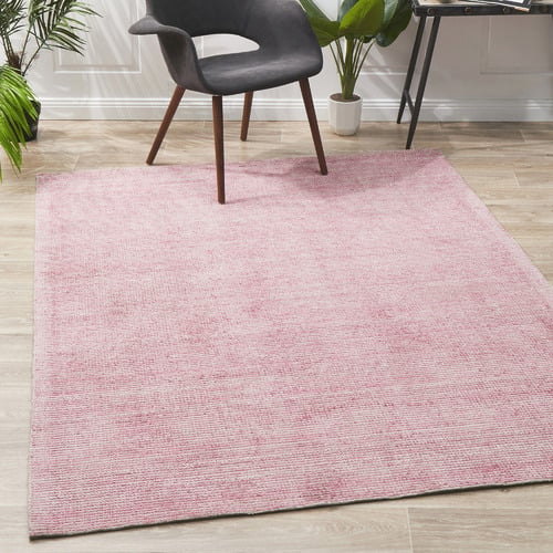Rose-Rayon-and-Cotton-Modern-Rug