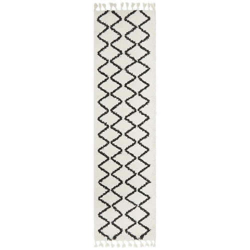 Monochrome-Buchra-Fringed-Rug-SAF-11-WHT