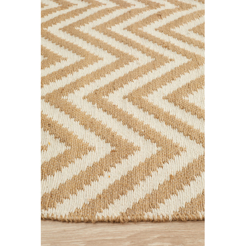Chevron Design Modern Flatweave Rug Temple & ster